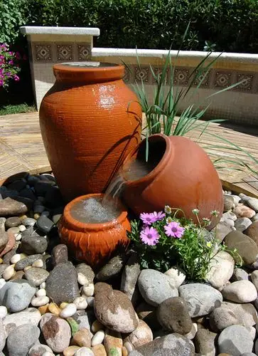 景观园林中的叠水