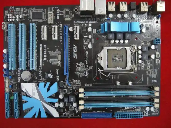 华硕p7h55 主板一片 40元包快