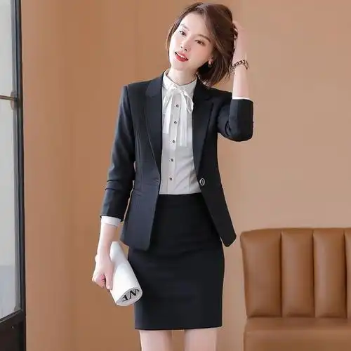 职业装气质女神范高端职业套装女时尚西服商务正装西装套裤工作服