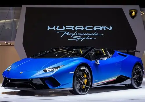 软顶敞篷兰博基尼huracanperformantespyder