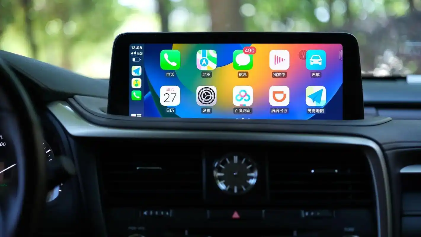 雷克萨斯rx中控导航大屏改装.支持原车系统原车操作逻辑,支持 - 抖音