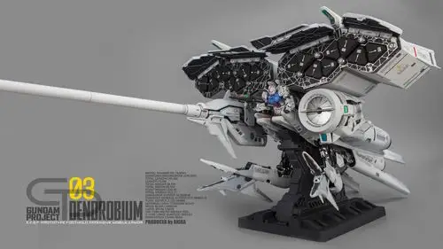 1/144 rx-78 gp03d dendrobium 大冰箱涂装完成 - 高达|科幻模型秀