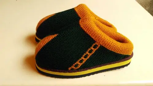 全手工毛线棉拖鞋孺子牛厚底冬季保暖拖鞋(需要加2-3码选购)