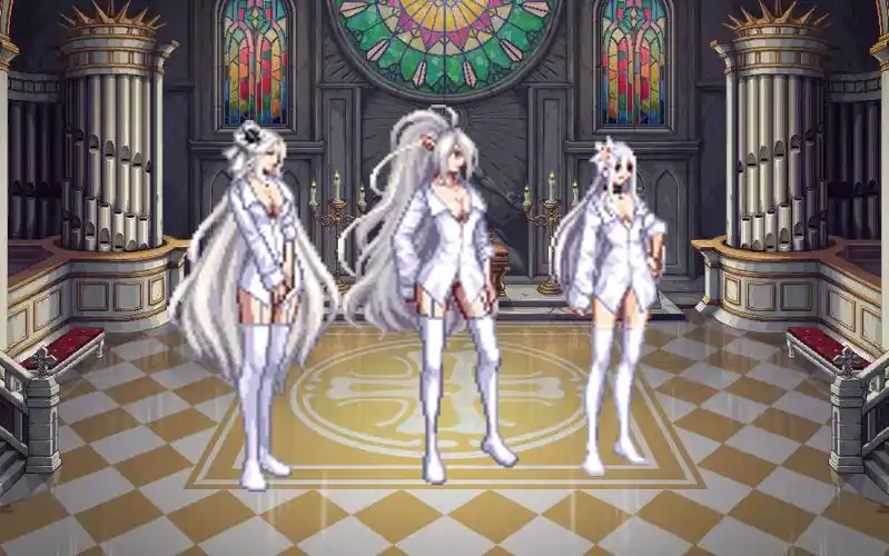 [dnf补丁]全女职业白丝衬衫