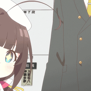 《龙王的工作》雏鹤爱gif动图 - 发表情 fabiaoqing.com