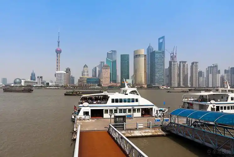 黄浦江_渡轮_上海_高清图片_全景视觉