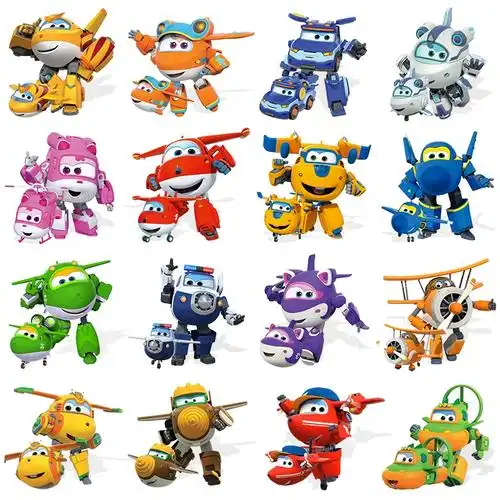 小爱超级飞侠玩具小艾可变形机器人金小子大号乐迪大壮迷你小号