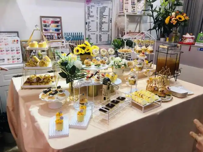 甜品台摆台