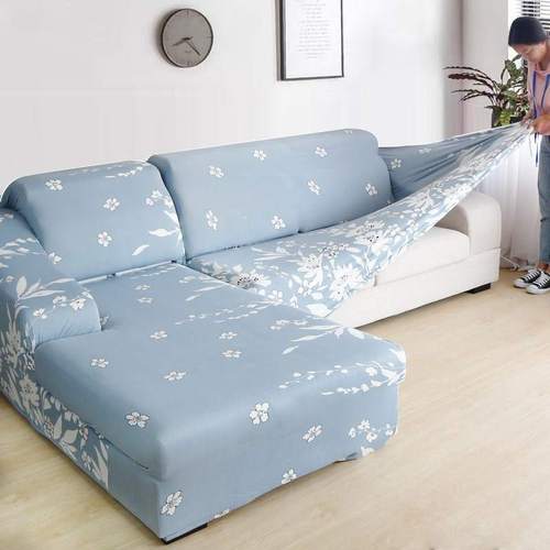 多功能贵妃沙发套万能通用型沙发垫北欧简约全包大号套子可拆洗