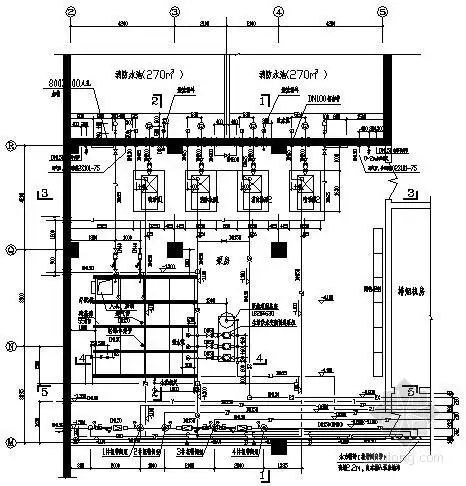 [施工图]综合楼给排水消防施工图纸