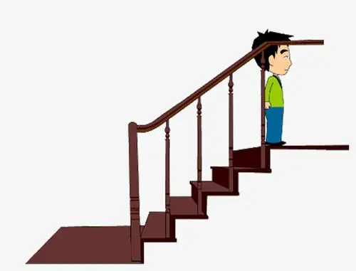 免抠素材上楼梯图片