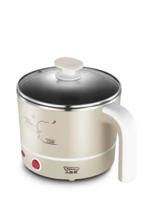 小浣熊电煮锅锅宿舍电热锅小火锅宿舍锅煮面锅多功能电煮锅电锅
