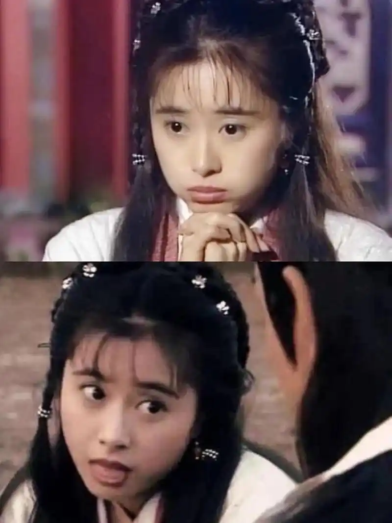 何美钿——这就是甜妹啊～ 《天龙八部》最喜欢的一版钟灵～ 古灵精怪