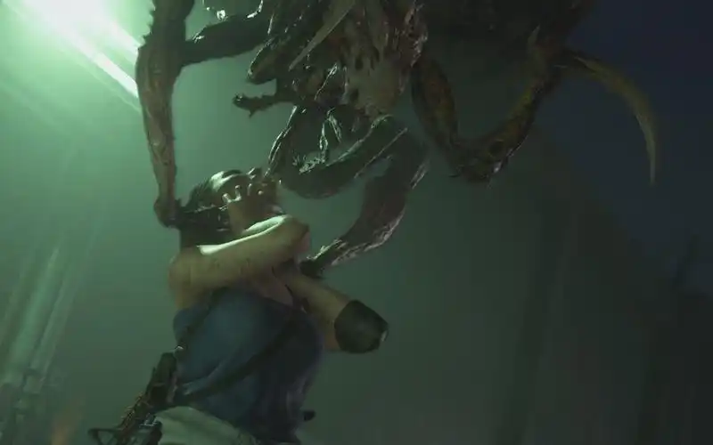 生化3重制版吉尔惨被植入寄生虫生化危机3重制版residentevil3