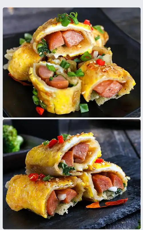 张生生烤冷面家庭装正宗烤冷面片东北早餐面皮商用小吃美食专用酱