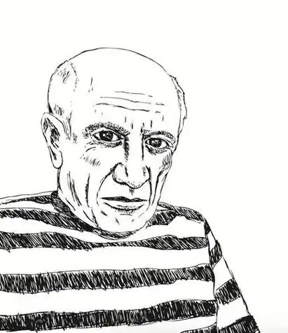 我很小就超过绘画大师,但一辈子也画不过小孩有关毕加索简笔画的内容