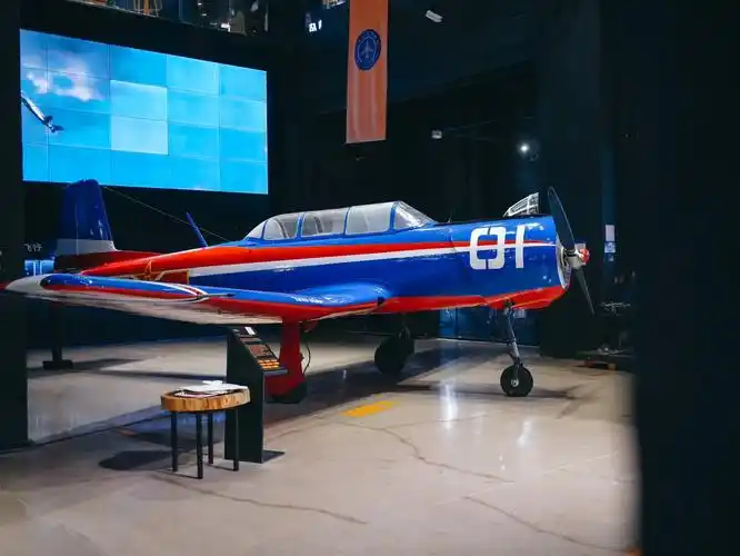 游成都立巢航空博物馆