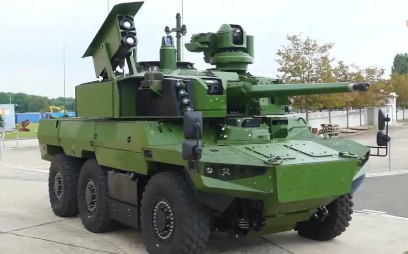 法国新一代轮式侦查战斗装甲车 - ebrc"捷豹"(原型车)