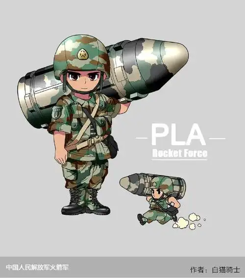 中国火箭军硬核纪念品