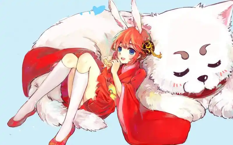 银魂神乐动漫图片