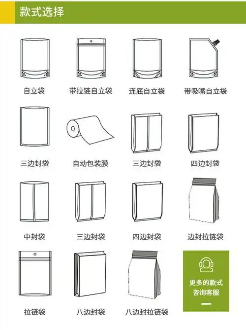 八边封食品包装袋定制豆腐丝丝铝箔自封拉链袋塑料透明拉链袋定做