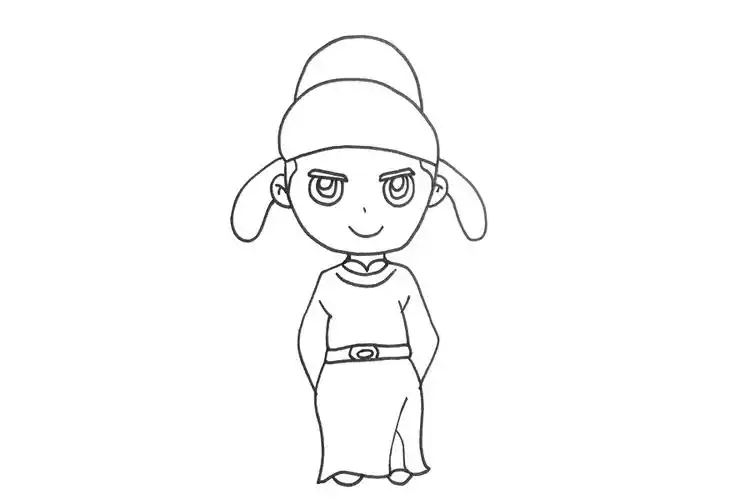 李白简笔画画法教程