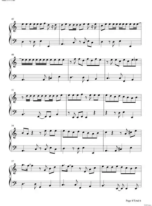 mojito(完整版-周董新歌) 歌谱简谱网