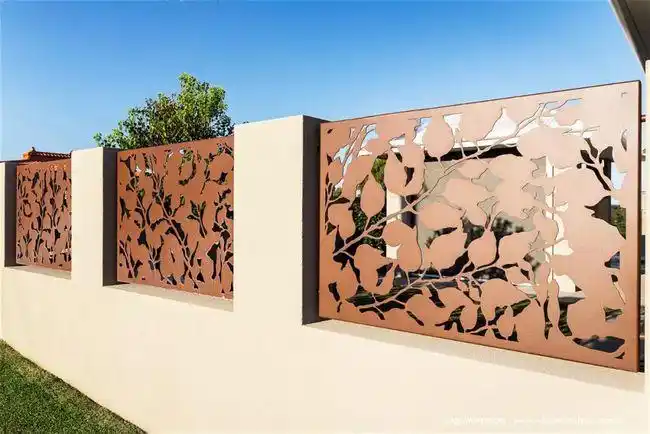 花式围墙设计,美了整体!|现代|庭院|外立面|幕墙|玻璃砖_网易订阅