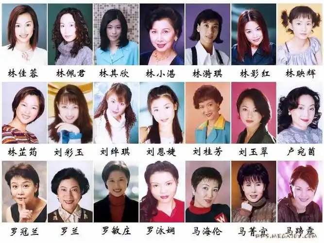 tvb的所有女星---进来看看你认识多少