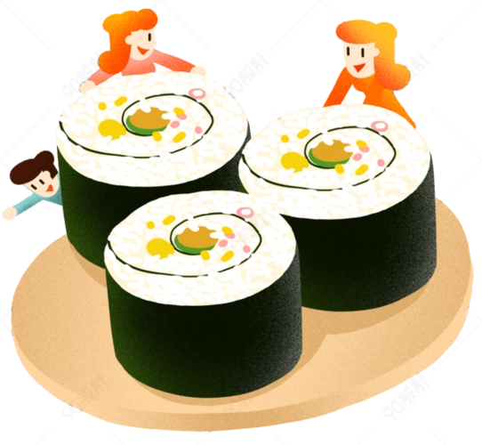 卡通_手绘紫菜汤【高清卡通手绘png素材】-90设计