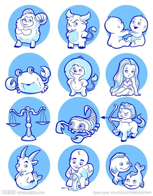 12星座图片