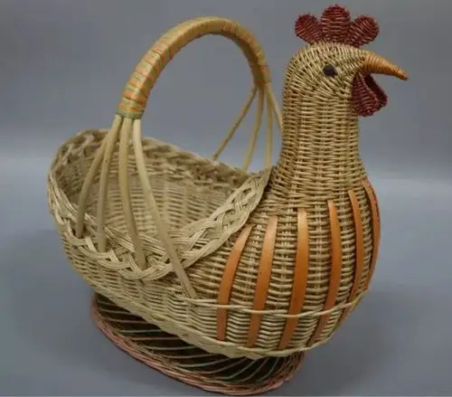 非遗传承固安柳编