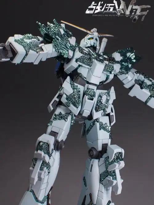 快餐hg光之结晶体高达基地独角兽高达