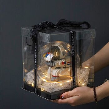 霜魄 老公礼物惊喜仪式感生日礼物女生送给男生手工diy制作宇航员女友