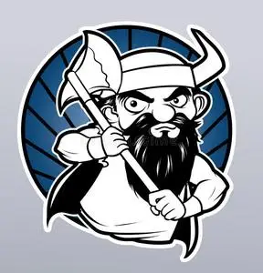 北欧海盗卡通图片