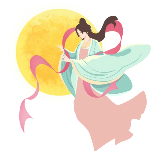 嫦娥奔月素材图片制作技巧!