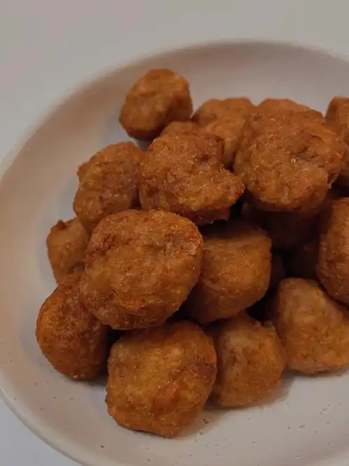 炸莲藕肉丸子外酥里嫩