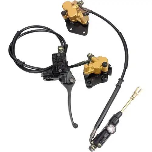 液压前后盘式制动器卡钳杠杆兼容 xr crf50cc 110cc 125c 坑自行车