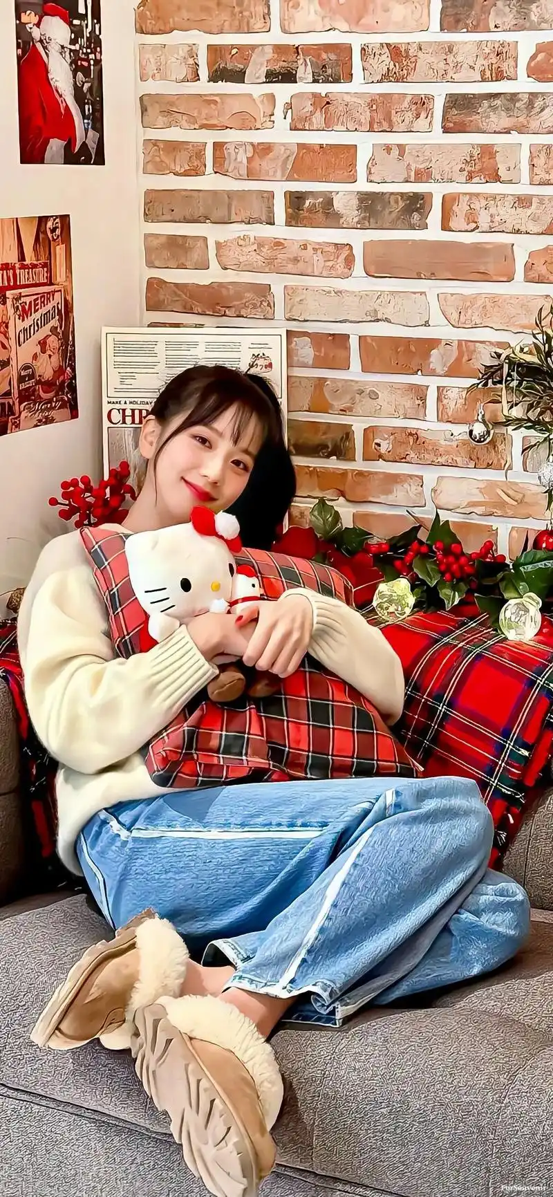 金智秀头像/壁纸.放假啦!开始期待过年喽 #金智秀jisoo - 抖音