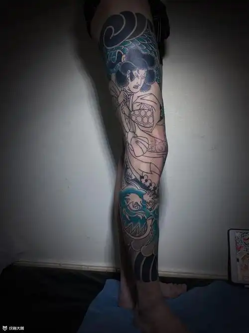 日式满背云龙九郎