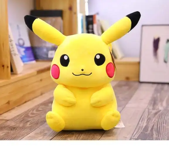 正版精灵宝可梦皮卡丘公仔毛绒玩具可爱玩偶布娃娃女孩儿童节礼物