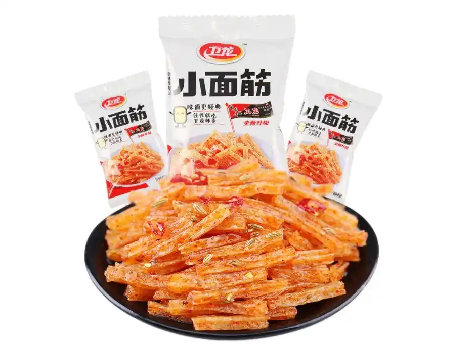 卫龙新包装小面筋心悦开心宝贝