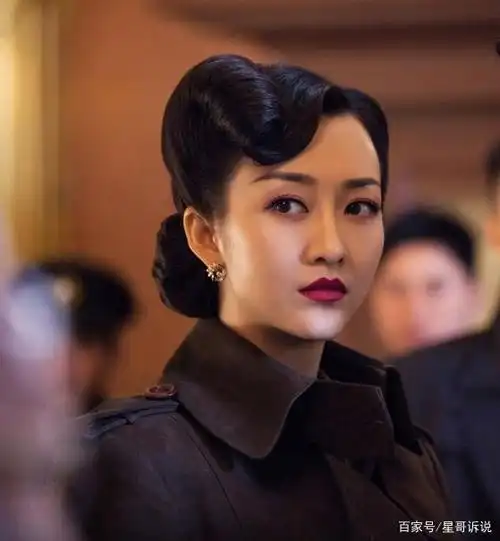 《伪装者》女二号于曼丽,凭借人设和出众的外形条件而备受关注