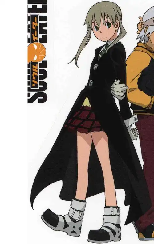 噬魂师-maka玛嘉装1代(女装6件套:长外套,衬衫,马甲,短裙,领呔,手套x2