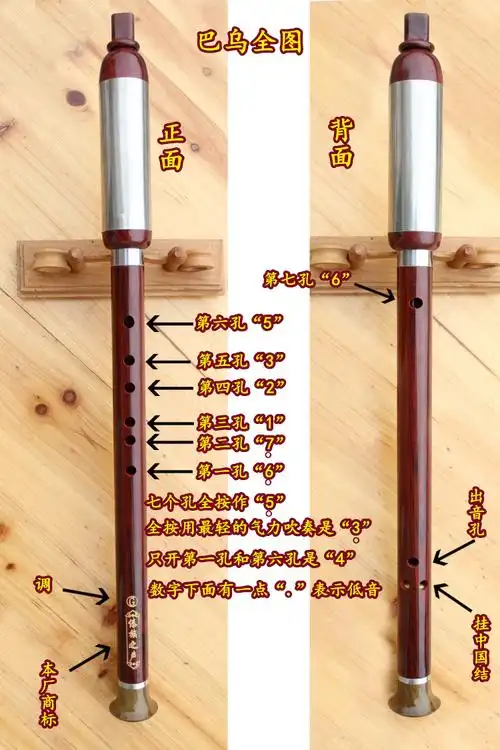 云南胶木仿木竖吹巴乌g调f调 初学练习 厂家直销 乐器专卖