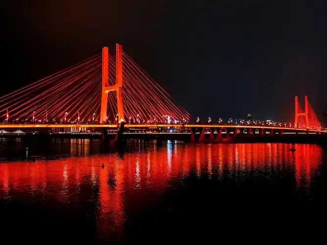 南昌市八一大桥夜景