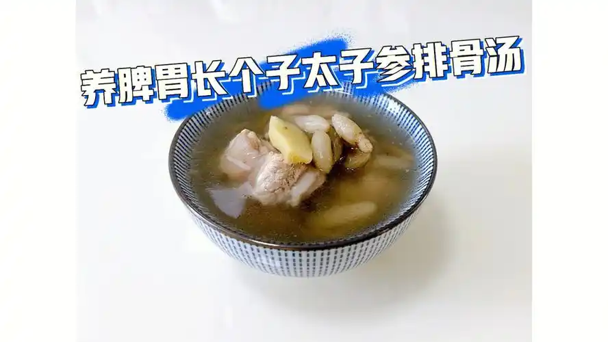 养脾胃长个子太子参麦冬无花果排骨汤