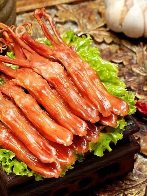 藤桥牌温州特产鸭舌头卤味小吃鸭舌头