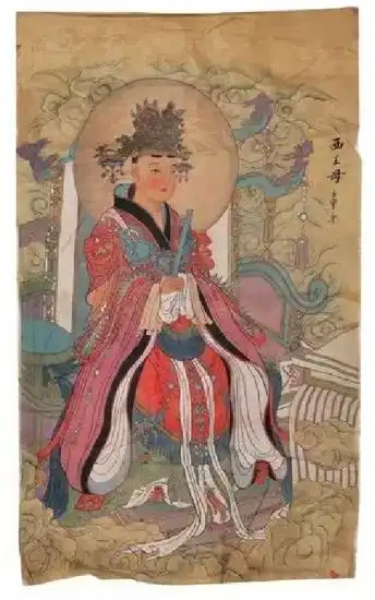 洛阳古代艺术博物馆探秘古墓宝藏系列课程新莽时期的西王母壁画