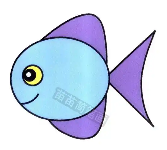儿童简笔画海洋生物大全(一)一起画美丽的海底世界的小鱼吧幼儿简笔画